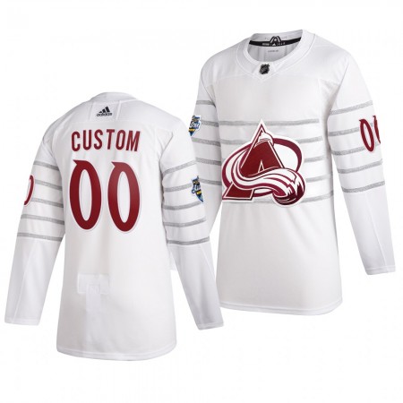 Camisola Colorado Avalanche Personalizado Cinza Adidas 2020 NHL All-Star Authentic - Homem